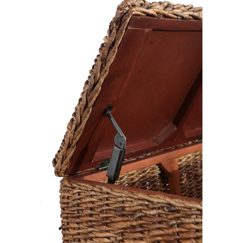 Caswell Woven Banana Leaf Storage Trunk