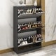preview thumbnail 3 of 6, 31.5"W Hallway Large Shoe Storage Cabinet Wooden Cupboard/Organiser