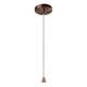 Option Matte White/Gold / Dark Bronze/White Cord
