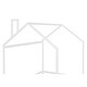 preview thumbnail 8 of 7, Solid Pine Wood Full Size Floor House Bed Play House Bed, White