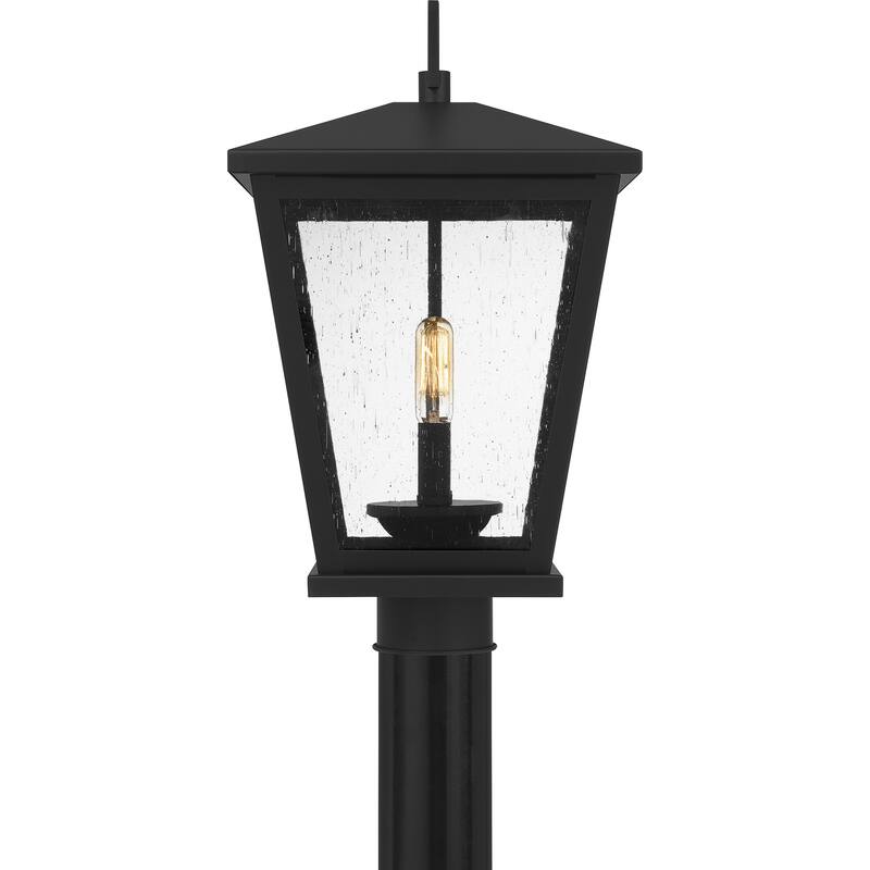 Joffrey Outdoor Post Lantern - Matte Black