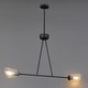 preview thumbnail 3 of 3, Maxim 26262SS Keppe 2 Light 5" Wide Linear Pendant