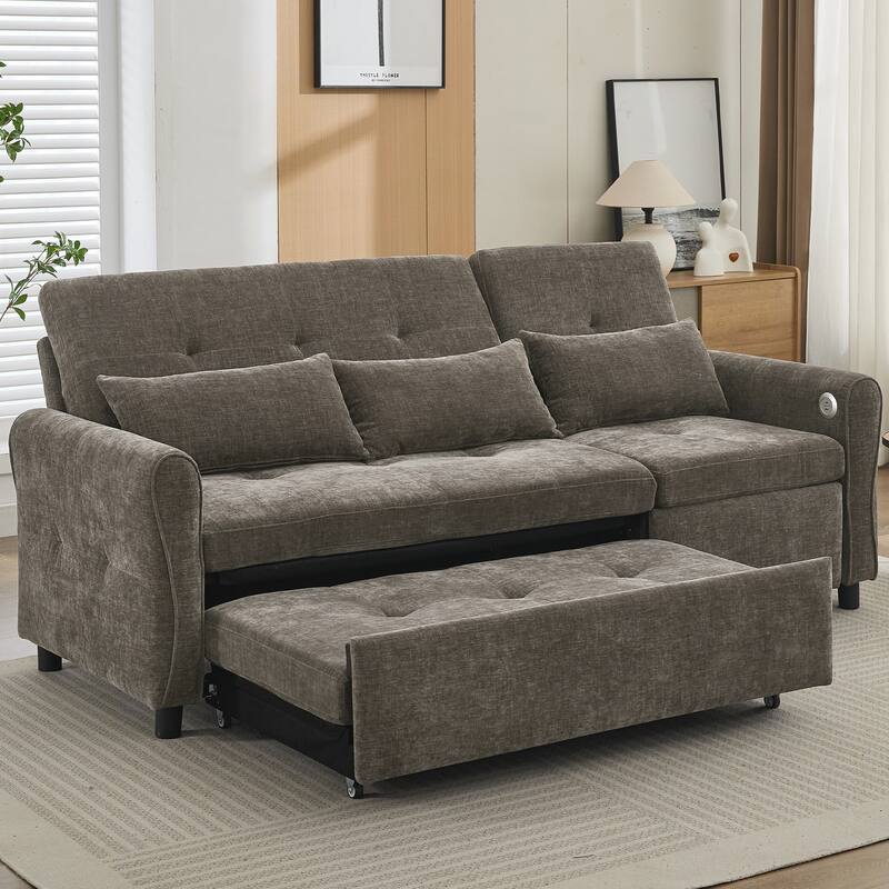 2-in-1 Sofa 82Inch Three-seater Sofa