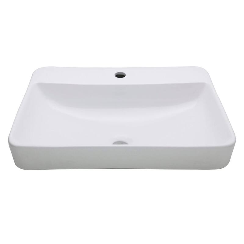 Kingston Brass Century 23" Wide Ceramic Console Sink