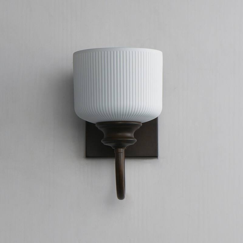 Maxim 21491WT Bisque 10" Tall 1 Light Wall Sconce