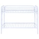 preview thumbnail 15 of 80, Morgan Contemporary Metal Frame Bunk Bed