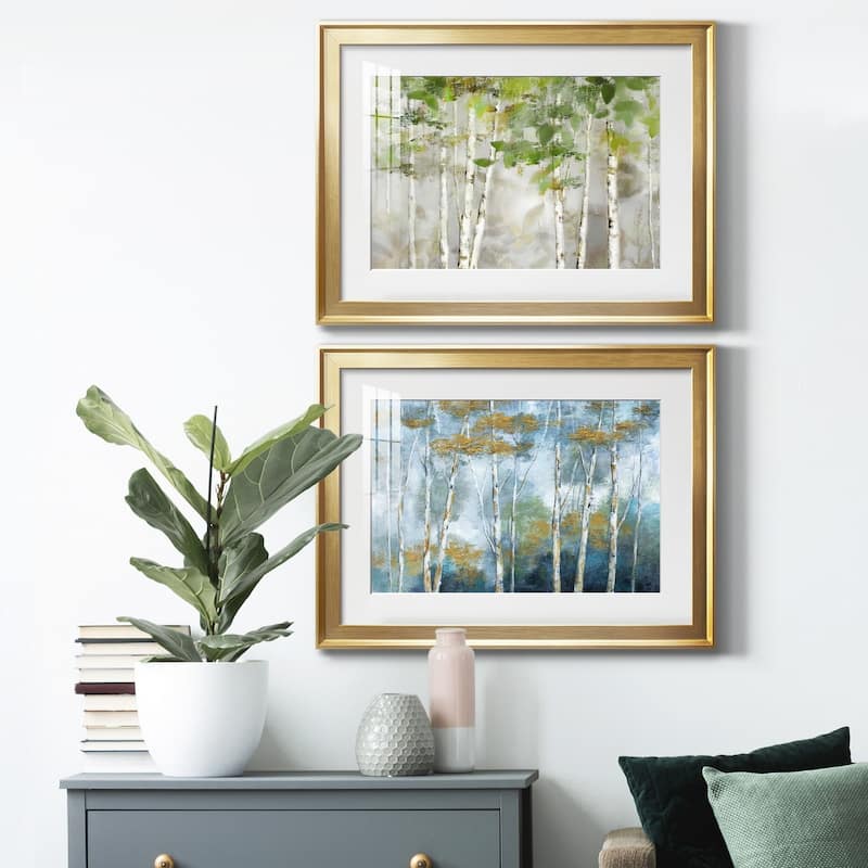 Evergreen Forest Premium Framed Print - Ready to Hang