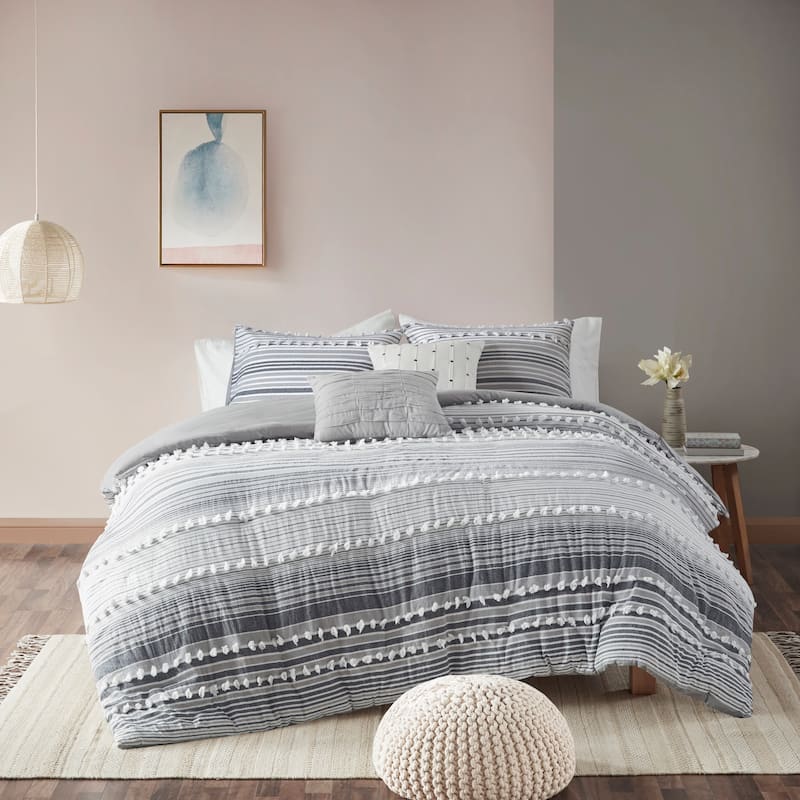 Intelligent Design Charlie Cotton Duvet Cover Set
