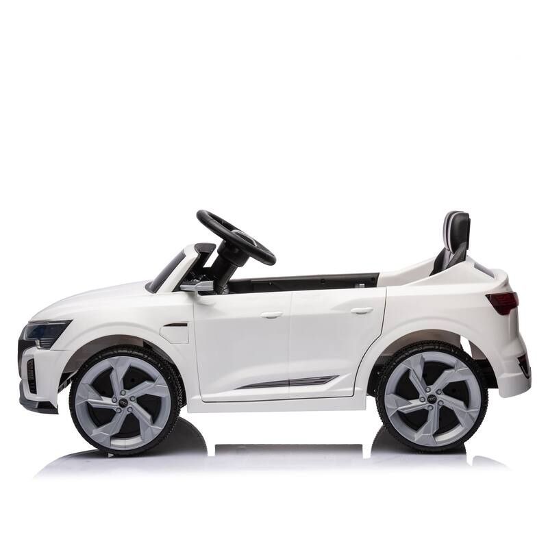12V Kids Ride On Electric Car W/Parents Remote Control,Licensed Audi Sq8 For Kids,Volume Control,For Kids Aged 3-6.