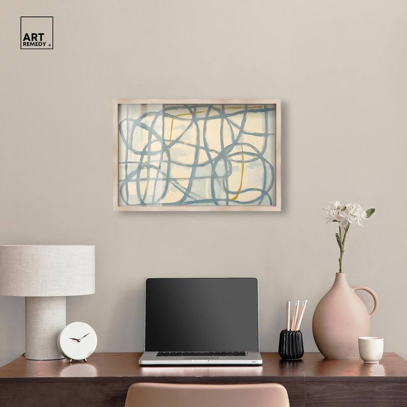 Unbroken Line II Shadowbox by Art Remedy