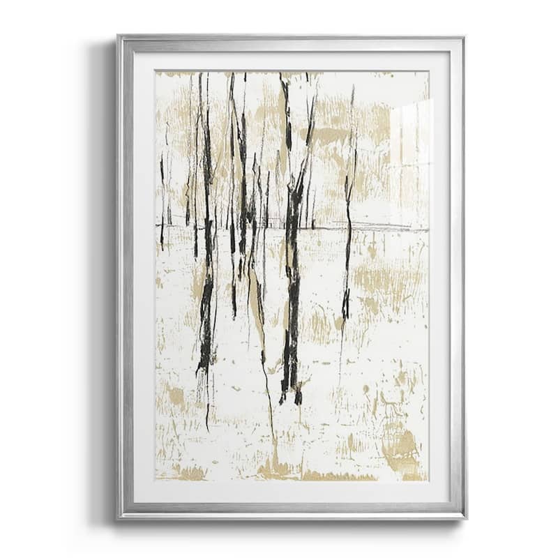 Gilded Forest I Premium Framed Print - Ready to Hang