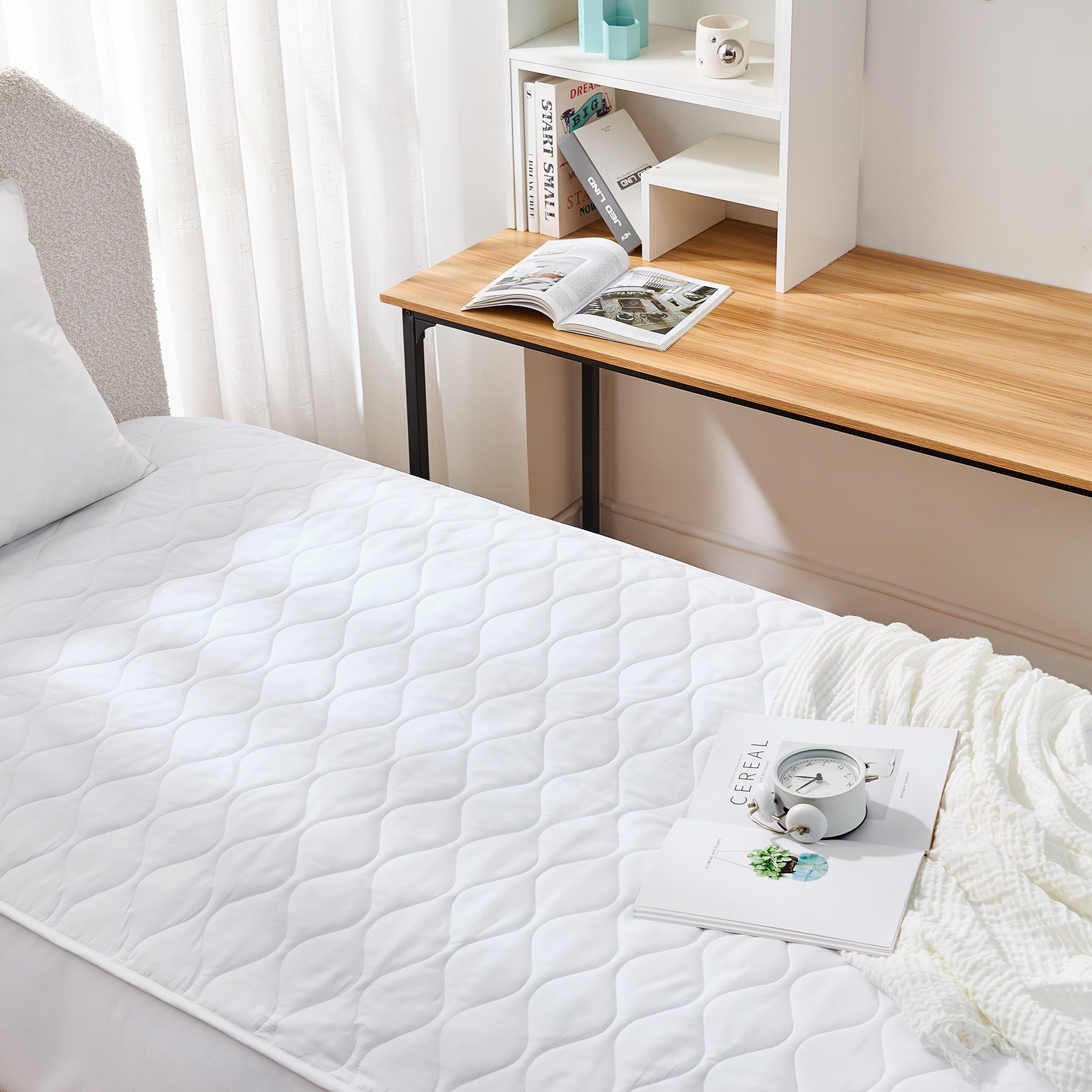 thumbnail image 2 of Protect-A-Bed Full XL Zippered Waterproof Mattress Protector – Microfiber, Bed Bug Barrier, Hypoallergenic 2 of 3