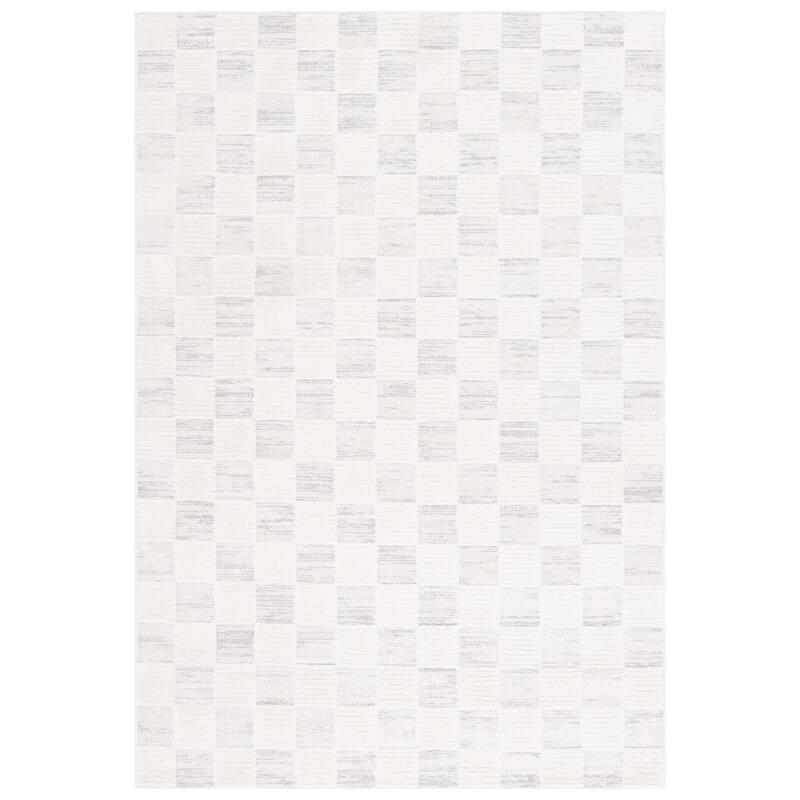 SAFAVIEH Elmhurst Azusa Modern & Contemporary Rug - 4' x 6' - Ivory/Grey