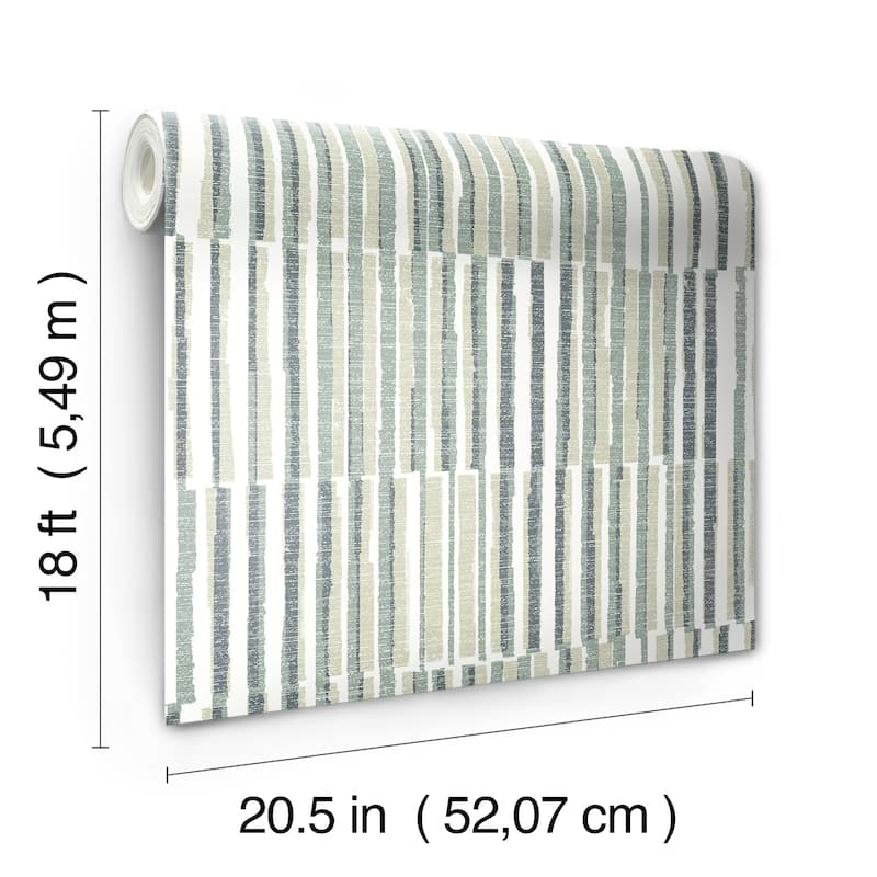 Kingston Grey Peel and Stick Wallpaper