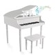 preview thumbnail 4 of 10, Hey Play Kids Piano - 30 Key Mini Grand Piano with Music Stand and Bench