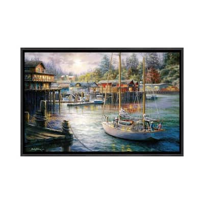 iCanvas "Harbor" by Nicky Boehme Framed