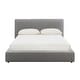 preview thumbnail 24 of 27, Tricia Chenille Upholstered Platform Bed Grey - Queen