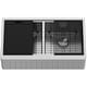 preview thumbnail 29 of 34, VIGO Double Bowl Slotted Stainless Steel Kitchen Sink with Accessories