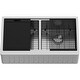 preview thumbnail 2 of 35, VIGO Double Bowl Slotted Stainless Steel Kitchen Sink with Accessories