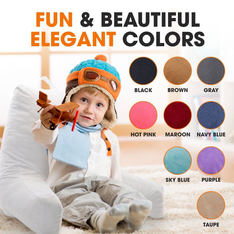 Cheer Collection Kids Memory Foam TV And Reading Pillow