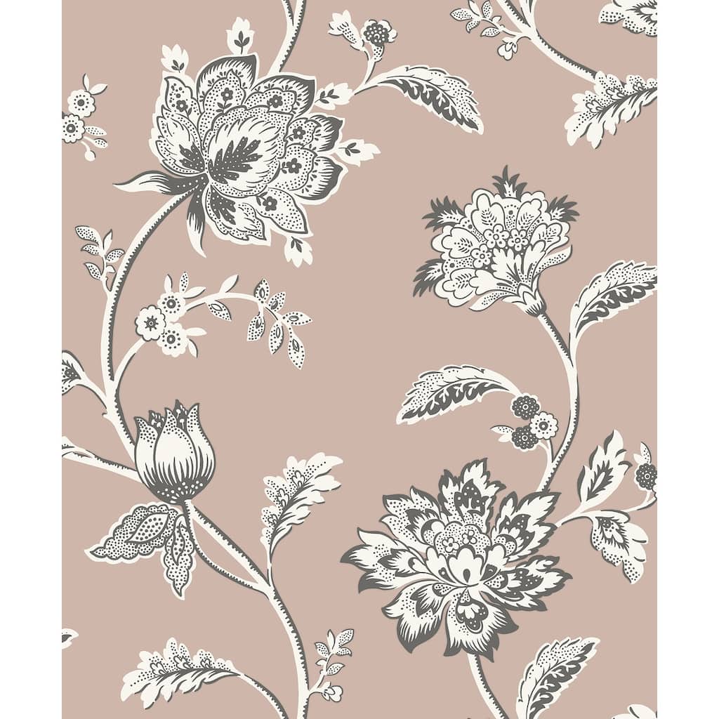 Fine Decor Juliette Light Pink Jacobean Wallpaper