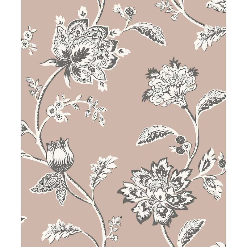 Fine Decor Juliette Light Pink Jacobean Wallpaper