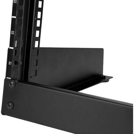 Shop Startech Rk8od 8u Desktop Rack 19 In 2 Post Open Frame Rack Open Frame Rack Overstock 20851710