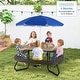 preview thumbnail 5 of 27, Costway Kids Picnic Table Outdoor Activity Table with Adjustable & - See Details