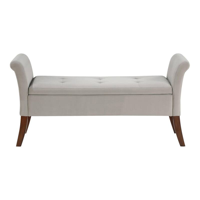 Morro Flared Arms Upholestered Bench