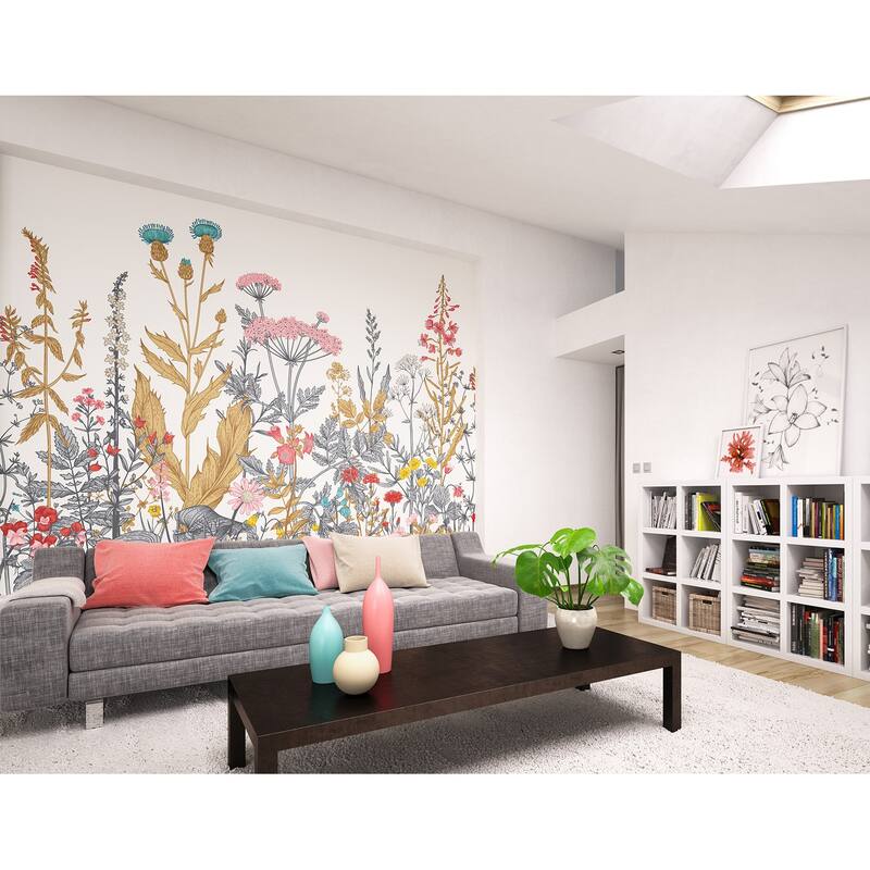 Botanical Fleur Wall Mural