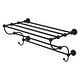 preview thumbnail 12 of 26, Allied Brass Dottingham Collection Train Rack Towel Shelf 24 - Matte Black