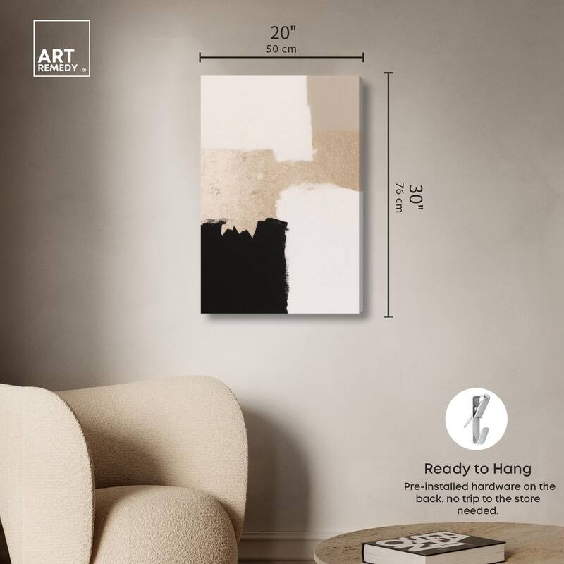 Earth and Ink I Canvas by Art Remedy, Gallery Wrapped