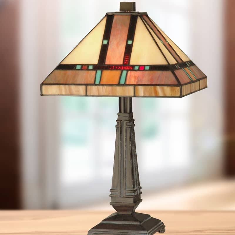 Hyde Park Tiffany Mission Tiffany Table Lamp