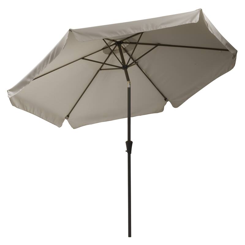 10ft Round Tilting Patio Umbrella