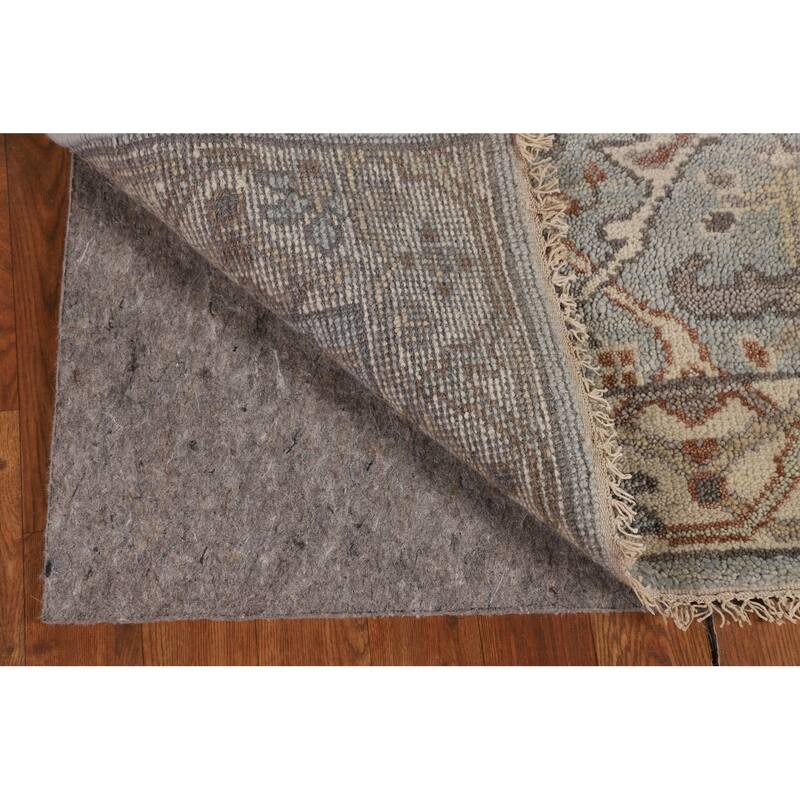 Oushak Oriental Runner Rug Handmade Wool Carpet - 2'8"x 8'0"