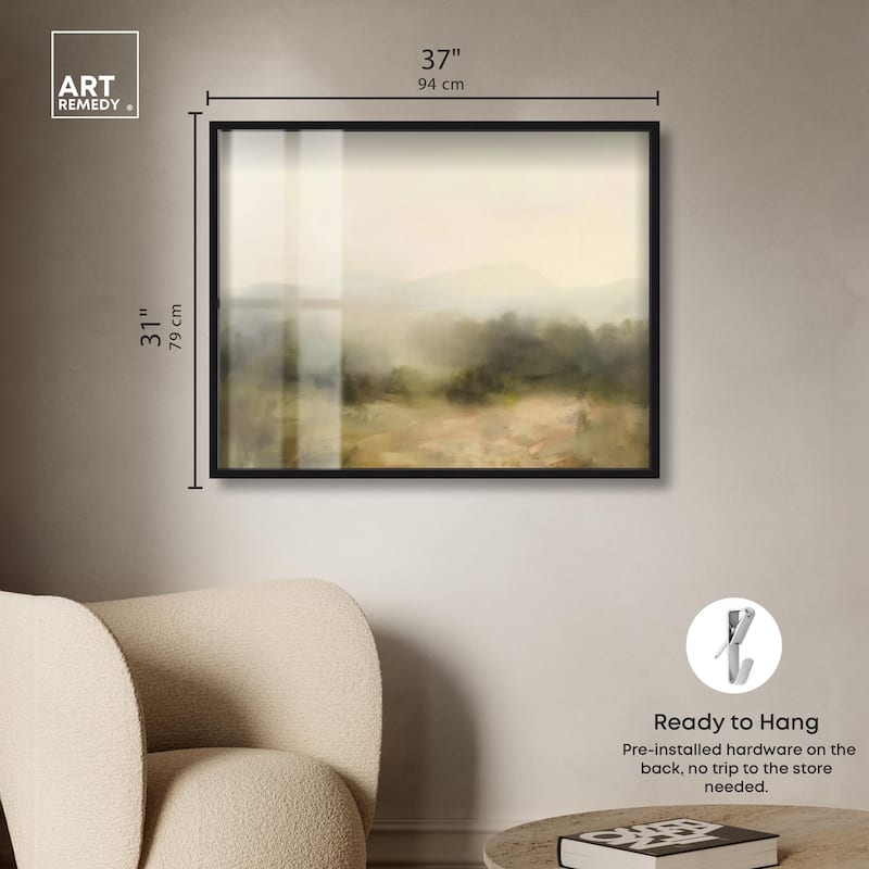Haze Horizon Shadowbox by Art Remedy