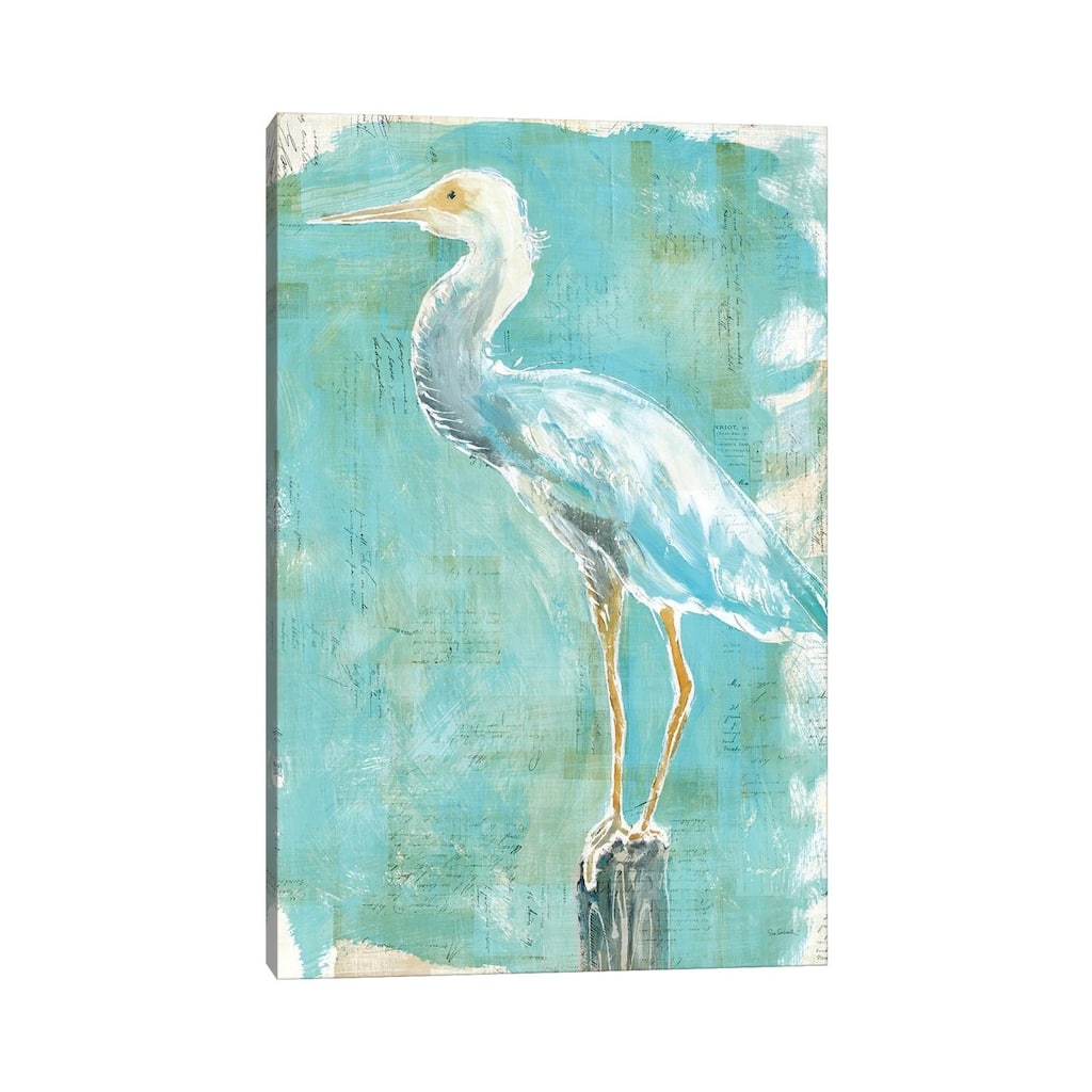 iCanvas "Coastal Egret II" by Sue Schlabach Canvas Print