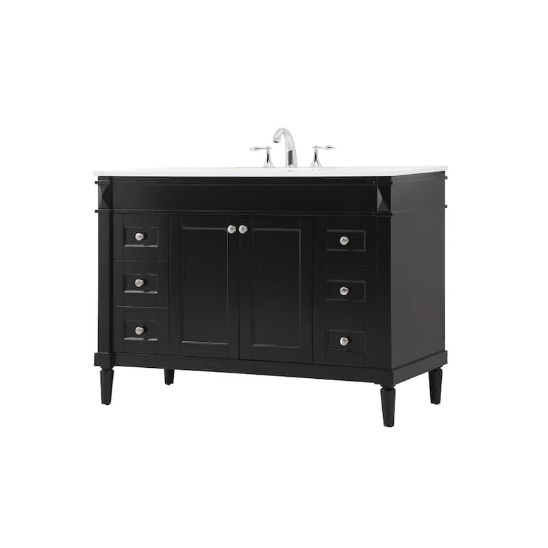 Clarity 48 - 60 Inch Single Bathroom Vanity