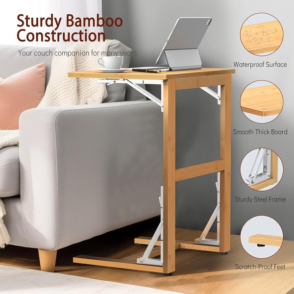 Computer side table for couch hotsell