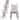 High-end Tufted Velvet Upholstered Nailhead Dining Chair Set of 6