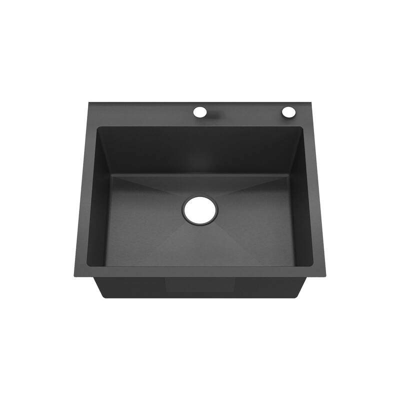 Sinber Drop in Single Bowl 304 Stainless Steel Kitchen Sink