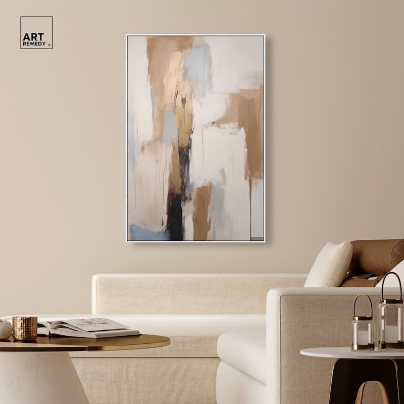 Sandstone Stillness I Canvas by Art Remedy