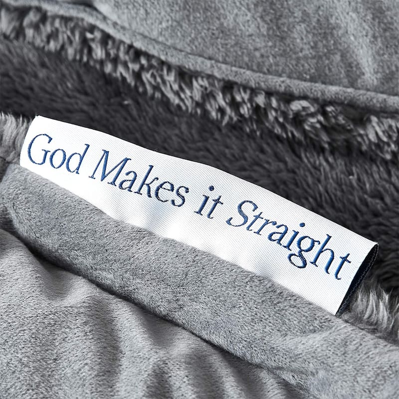 Crooked Line - Coma Inducer® Comforter Set - Steel Gray