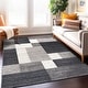 preview thumbnail 25 of 90, World Rug Gallery Modern Boxes Design Non-slip (Non-skid) Area Rug 10' x 14' - Gray