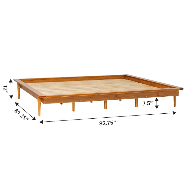 Middlebrook King-size Solid Wood Platform Bed