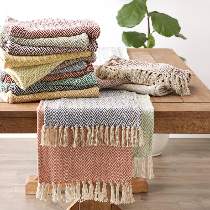 Chevron Handloom Table Runner