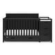 preview thumbnail 2 of 1, Graco Hadley 4-in-1 Convertible Crib and Changer with Drawer