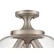 preview thumbnail 21 of 19, Millennium Lighting Ashford 3 Light Semi-Flush Ceiling Fixture in Multiple Finishes with a Clear Glass Shade