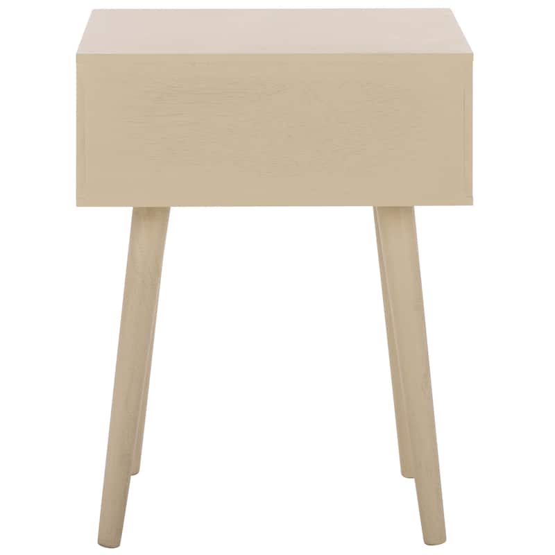 SAFAVIEH Fraida 1-Drawer Side Table - 15.8" x 11.8" x 20.8" - 16"W x 12"D x 21"H