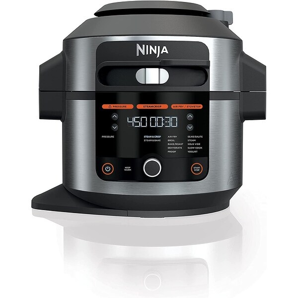 その他 Ninja OL501 Foodi 14in1 Ninja OL501 Foodi 14-in-1 6.5 Quart SmartLid Pressure Cooker